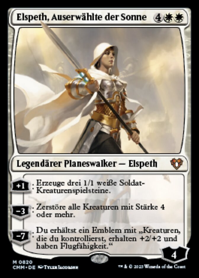 Elspeth, Sun's Champion (Commander Masters #820)