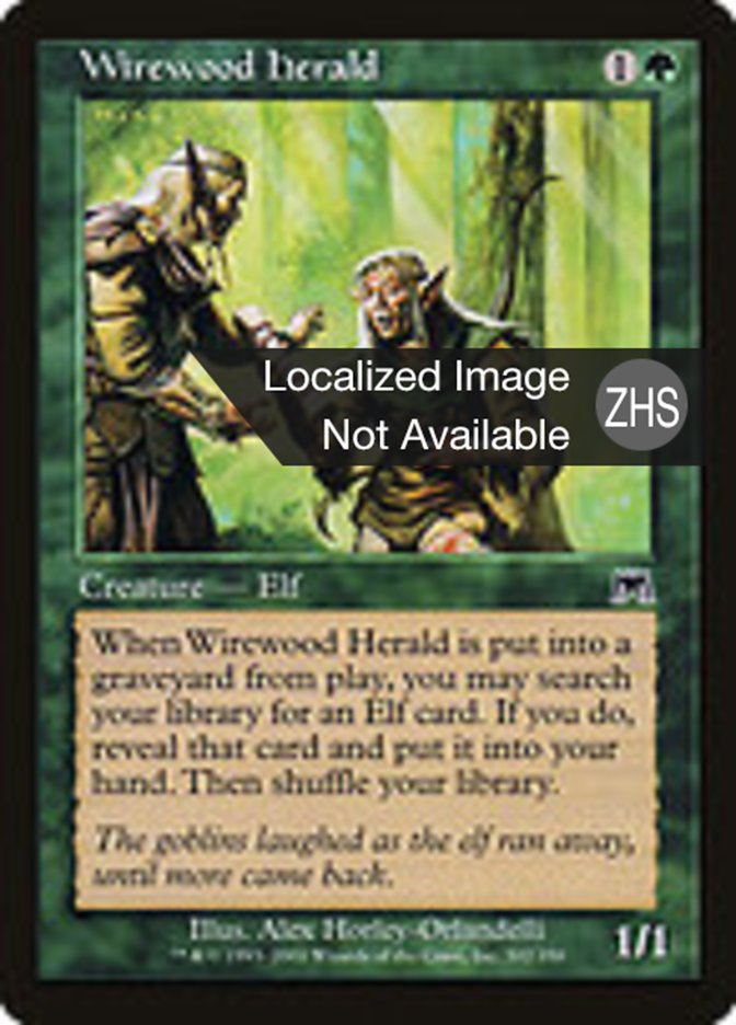 Wirewood Herald (Onslaught #302)