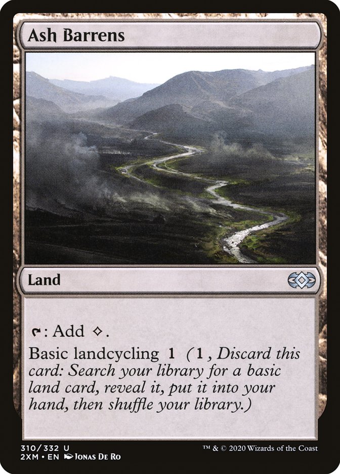 Ash Barrens (Double Masters #310)