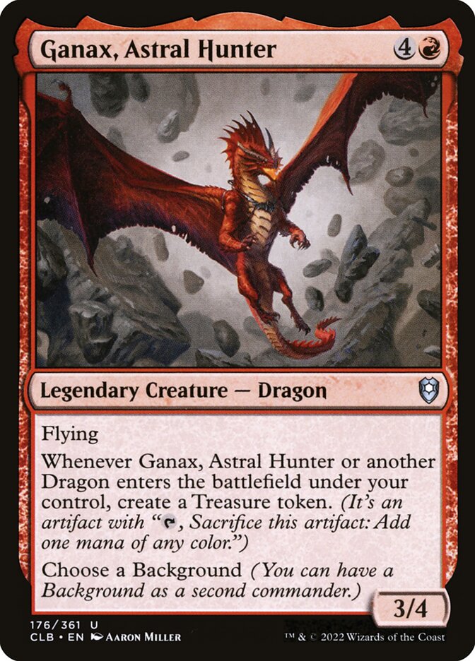 Ganax, Astral Hunter (Commander Legends: Battle for Baldur's Gate #176)
