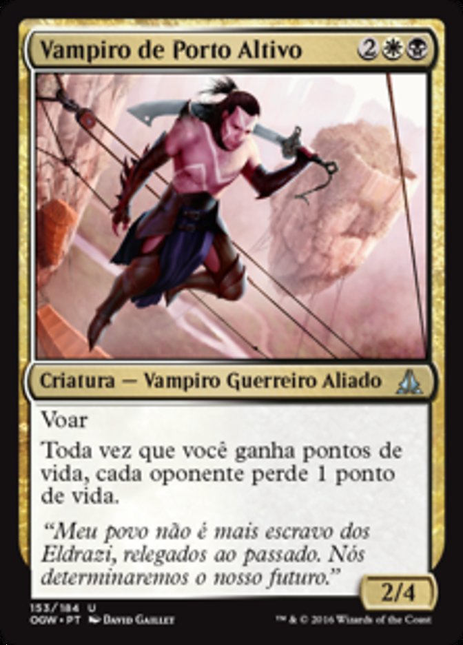 Cliffhaven Vampire (Oath of the Gatewatch #153)