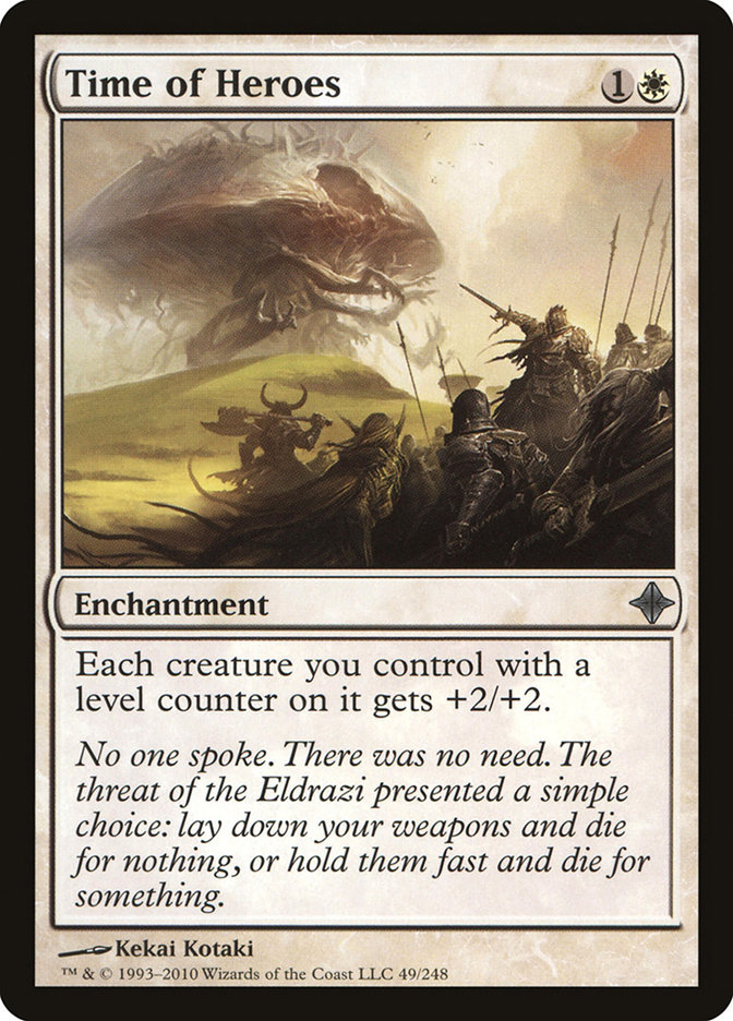 Time of Heroes (Rise of the Eldrazi #49)