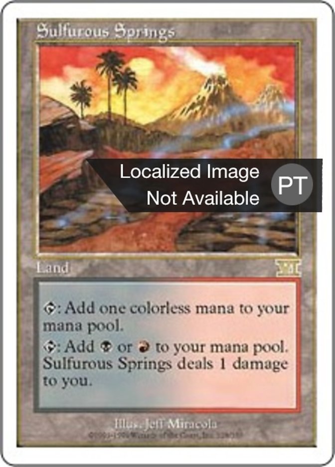 Sulfurous Springs (Classic Sixth Edition #328)