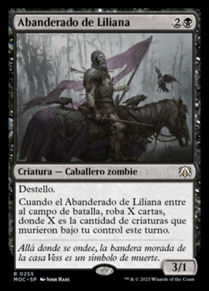Liliana's Standard Bearer (March of the Machine Commander #255)
