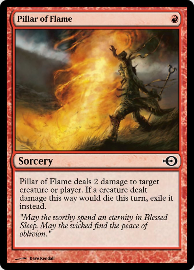 Pillar of Flame (Magic Online Promos #46871)