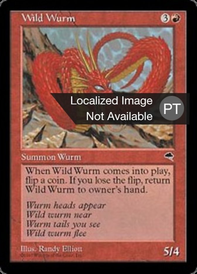 Wild Wurm (Tempest #212)