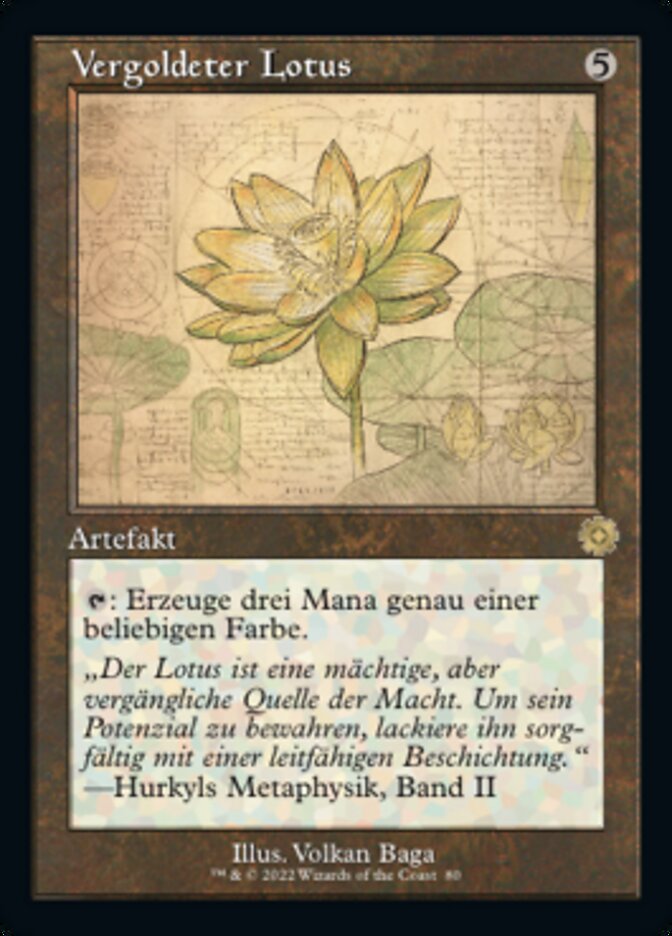 Gilded Lotus (The Brothers' War Retro Artifacts #80)