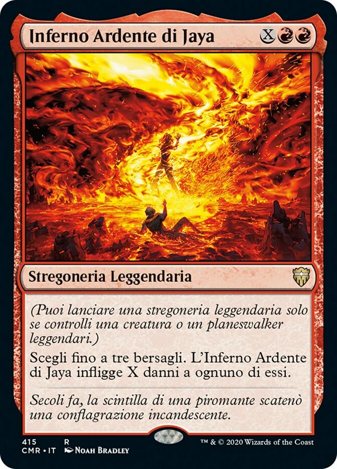 Jaya's Immolating Inferno (Commander Legends #415)