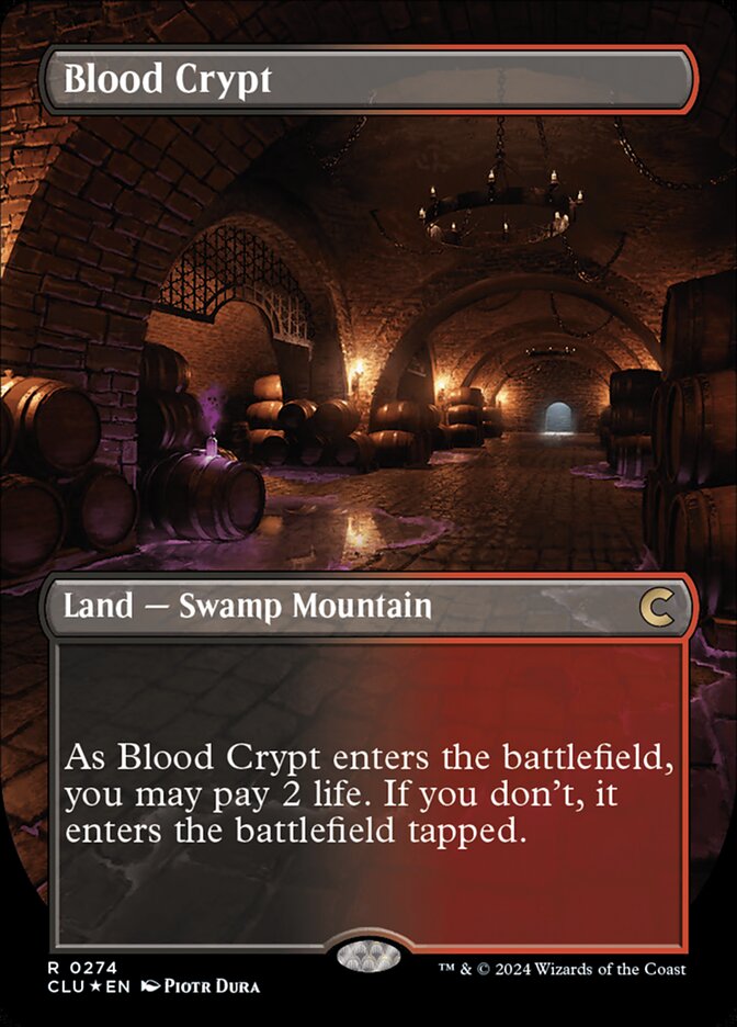 Blood Crypt (Ravnica: Clue Edition #274)