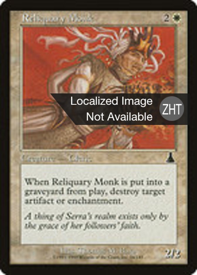 Reliquary Monk (Urza's Destiny #14)