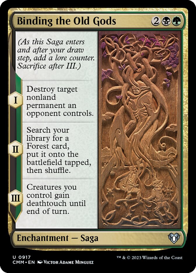 Binding the Old Gods (Commander Masters #917)