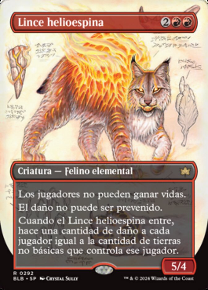 Sunspine Lynx (Bloomburrow #292)