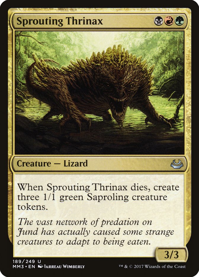 Sprouting Thrinax (Modern Masters 2017 #189)