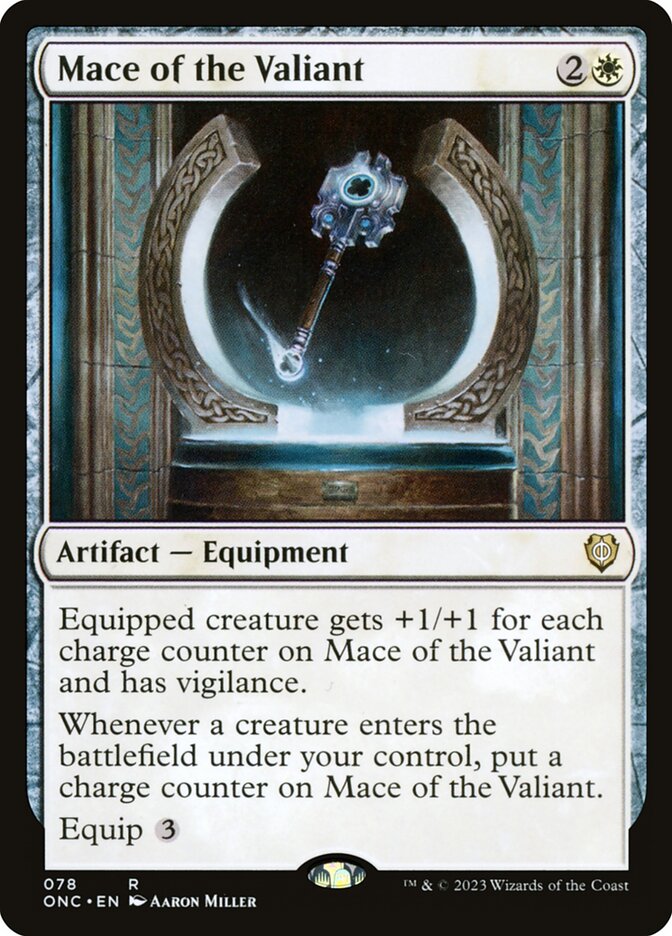 Mace of the Valiant (Phyrexia: All Will Be One Commander #78)