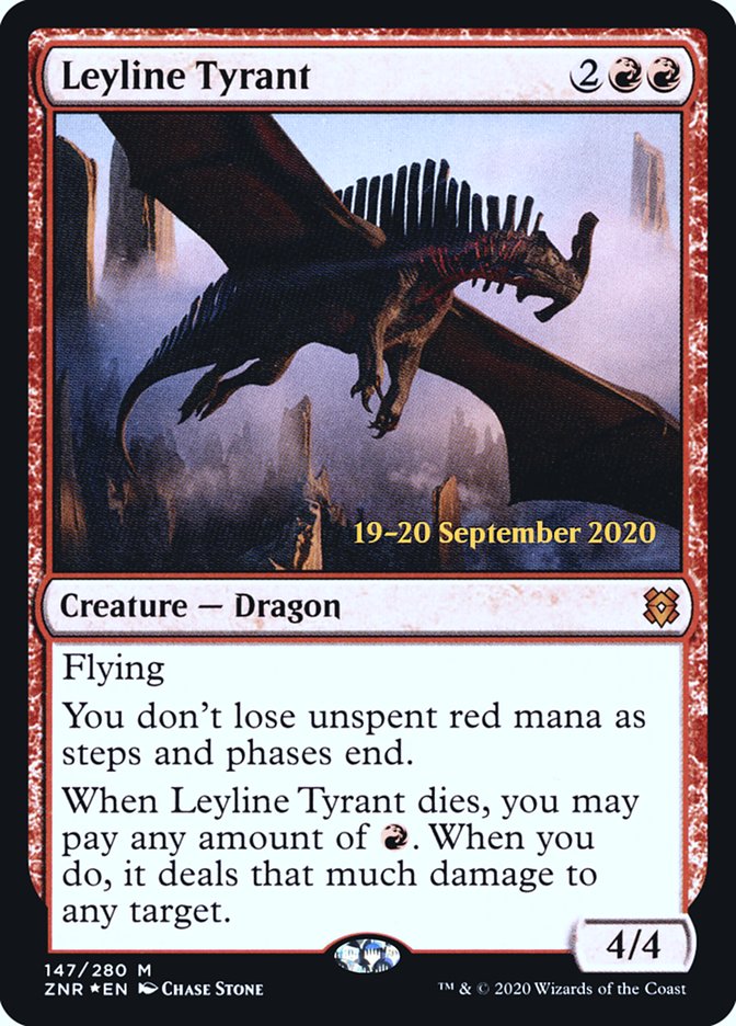 Leyline Tyrant (Zendikar Rising Promos #147s)