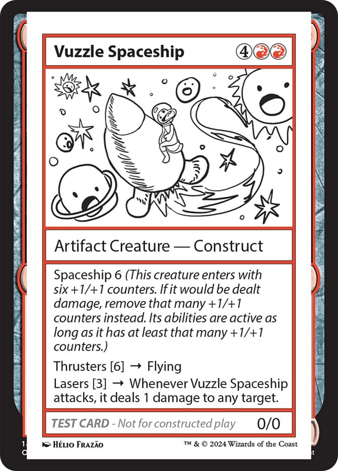 Vuzzle Spaceship (Mystery Booster 2 #332)