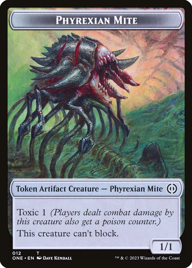 Phyrexian Mite (Phyrexia: All Will Be One Tokens #12)