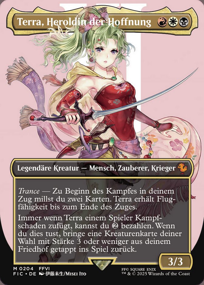 Terra, Heroldin der Hoffnung