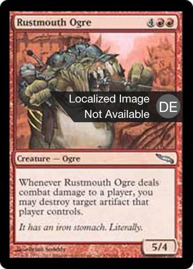 Rustmouth Ogre (Mirrodin #103)