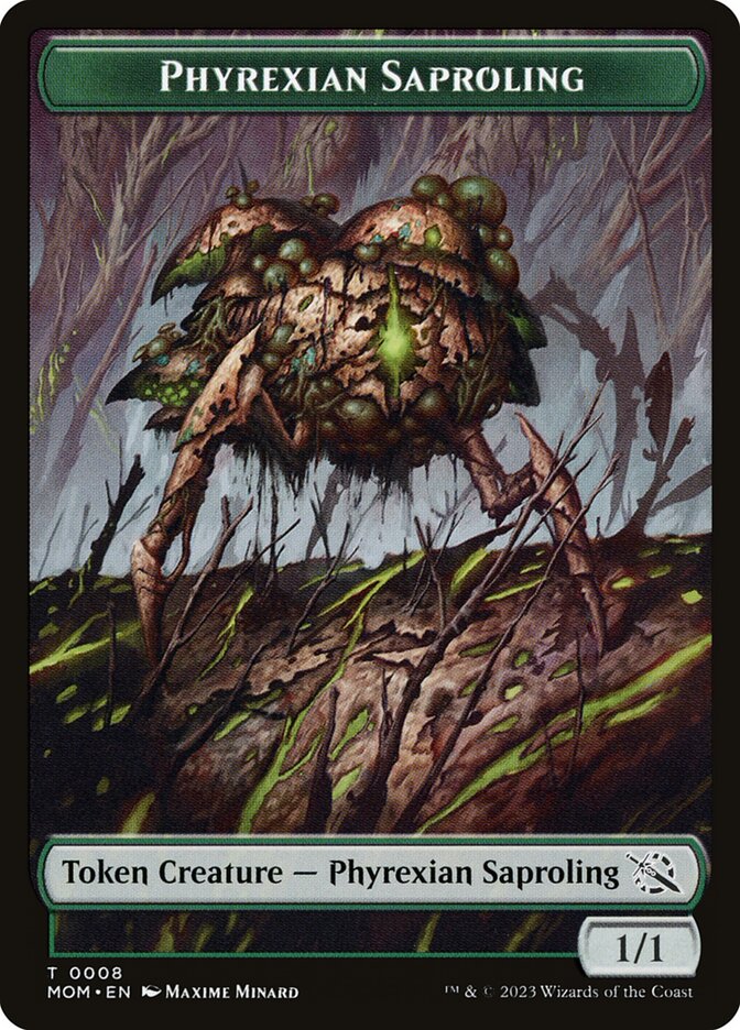 Phyrexian Saproling (March of the Machine Tokens #8)
