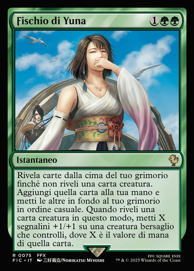 Fischio di Yuna