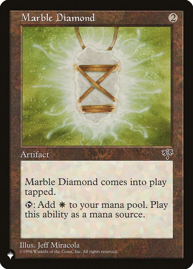 Marble Diamond (The List #MIR-310)