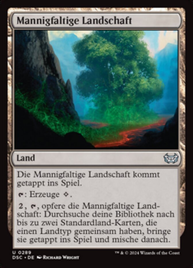 Mannigfaltige Landschaft