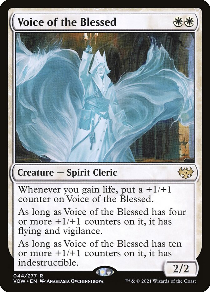 Voice of the Blessed (Innistrad: Crimson Vow #44)