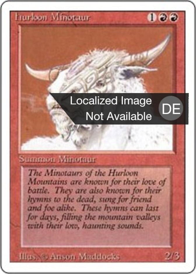 Hurloon Minotaur (Revised Edition #159)