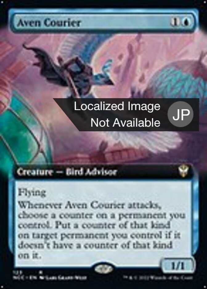 Aven Courier (New Capenna Commander #123)