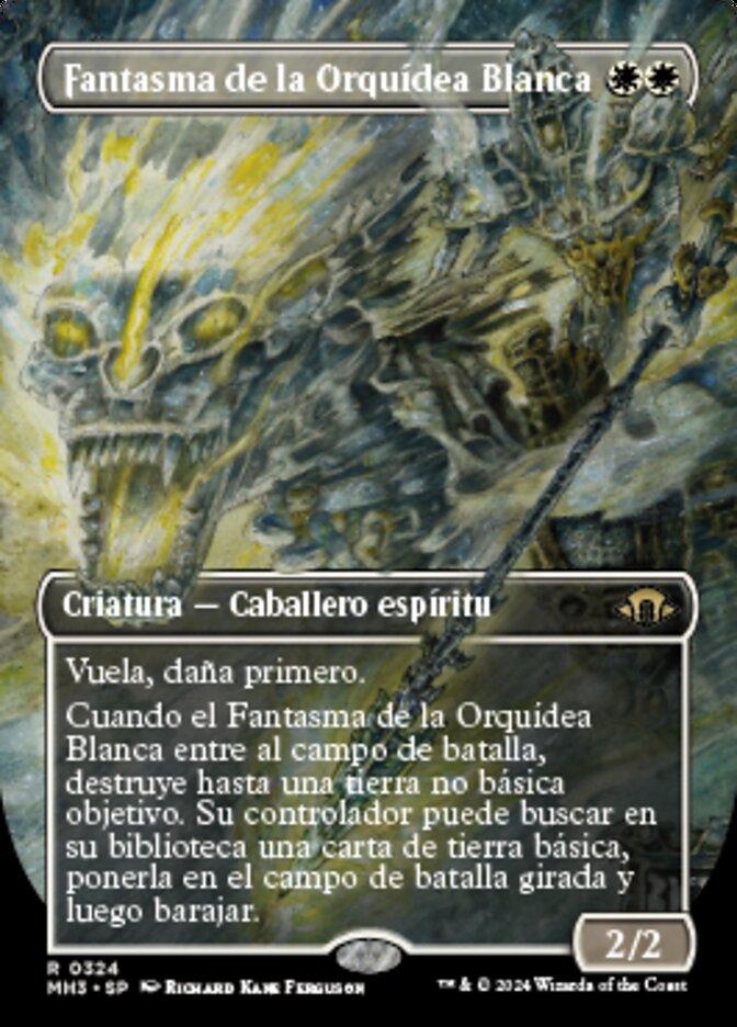 Fantasma de la Orquídea Blanca