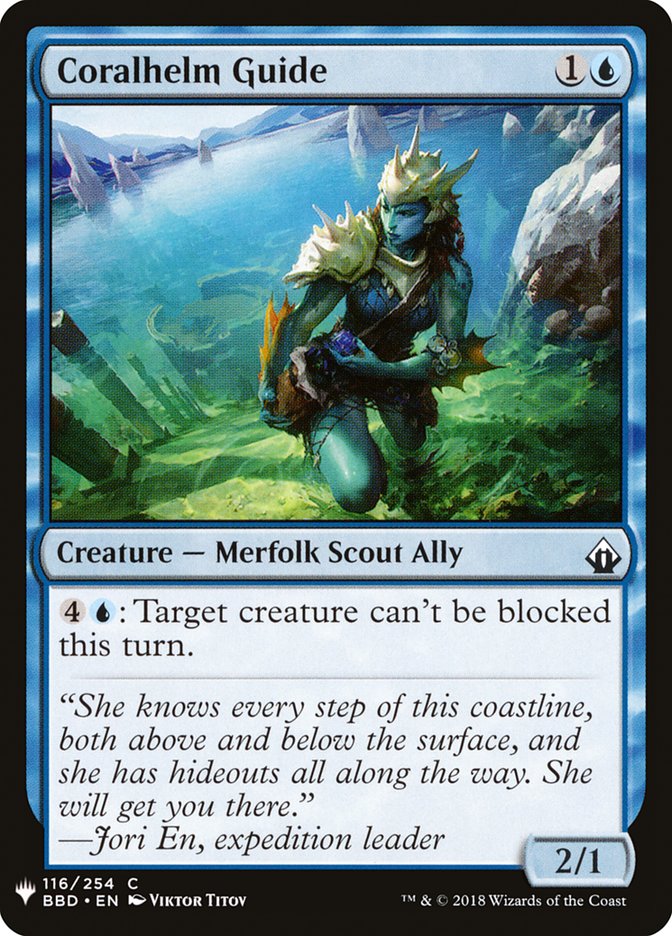 Coralhelm Guide (The List #BBD-116)