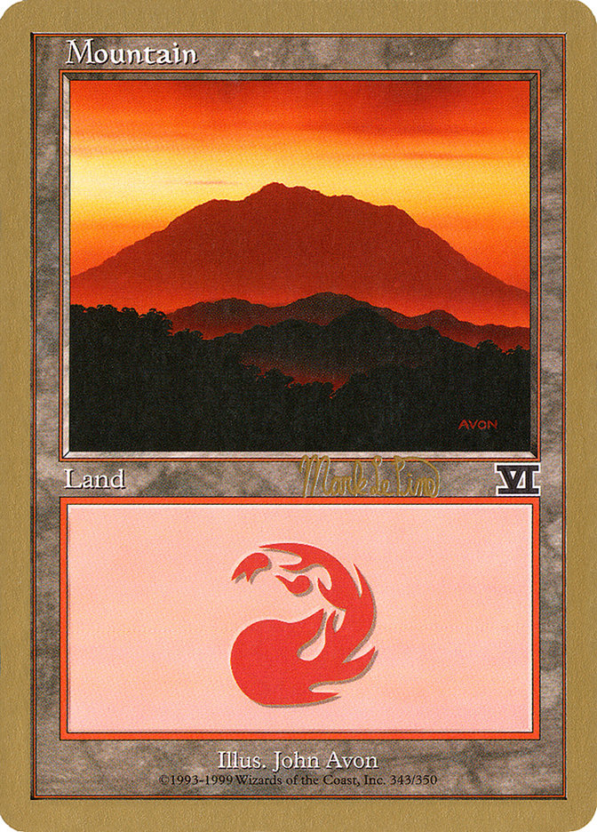 Mountain (World Championship Decks 1999 #mlp343)