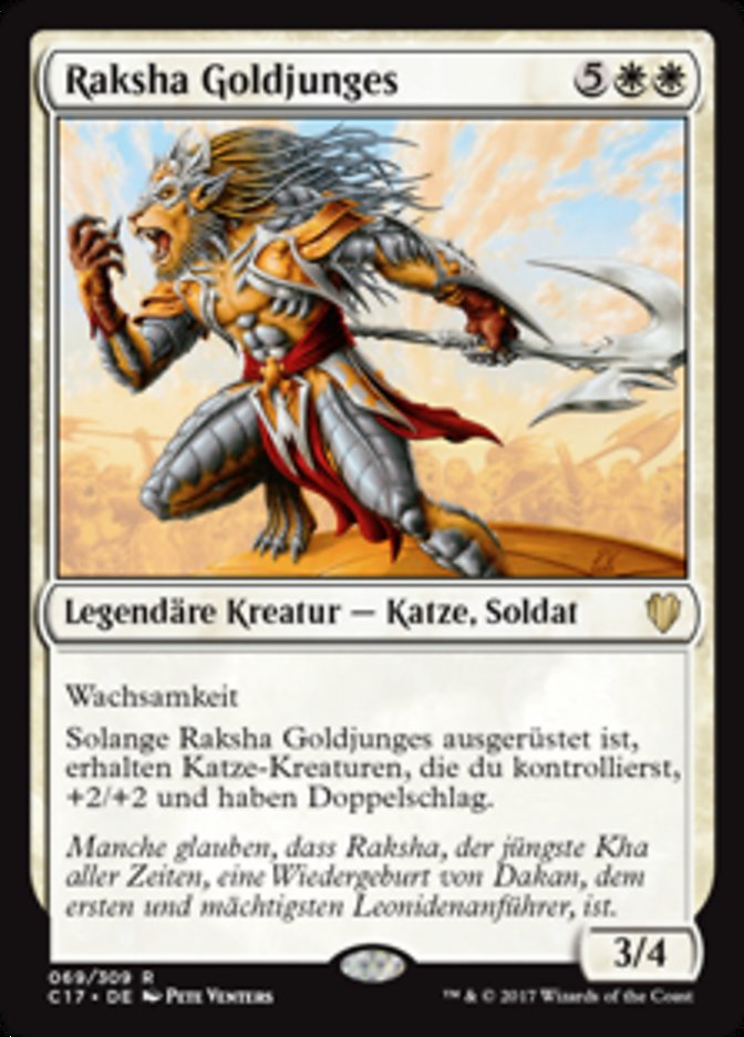 Raksha Golden Cub (Commander 2017 #69)