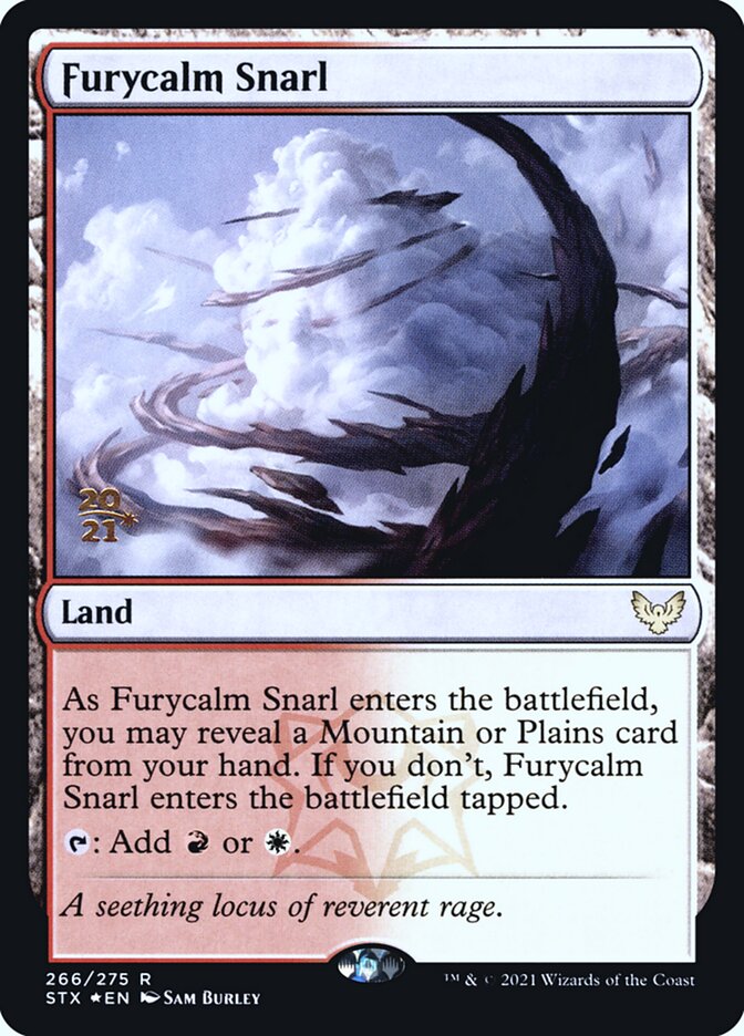 Furycalm Snarl (Strixhaven: School of Mages Promos #266s)