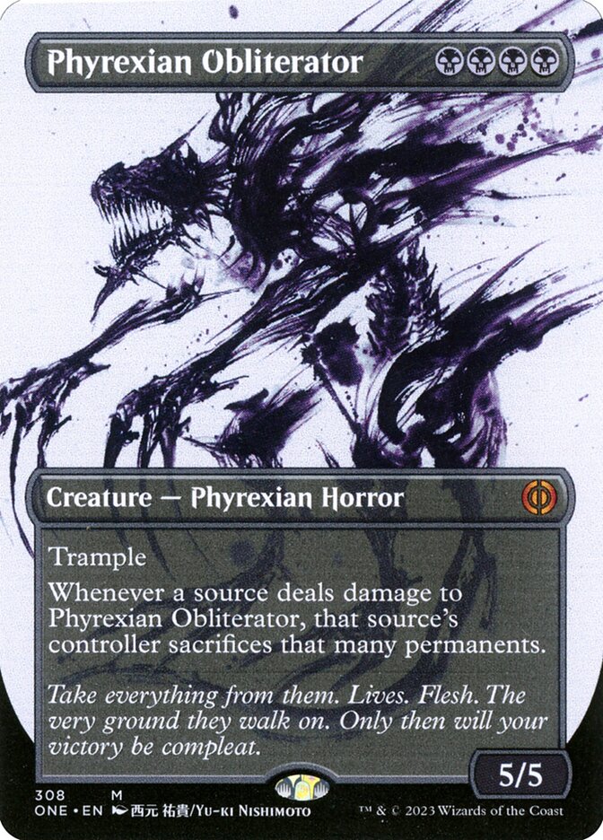 Phyrexian Obliterator (Phyrexia: All Will Be One #308)