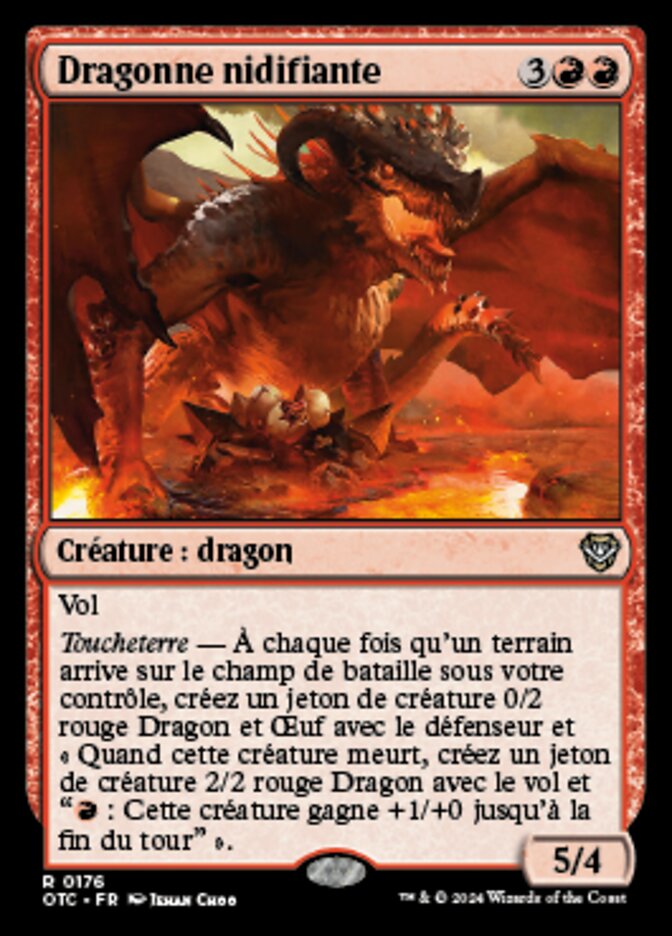Nesting Dragon (Outlaws of Thunder Junction Commander #176)