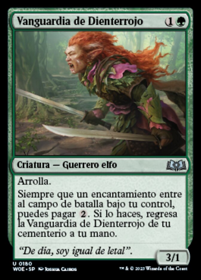 Redtooth Vanguard (Wilds of Eldraine #180)