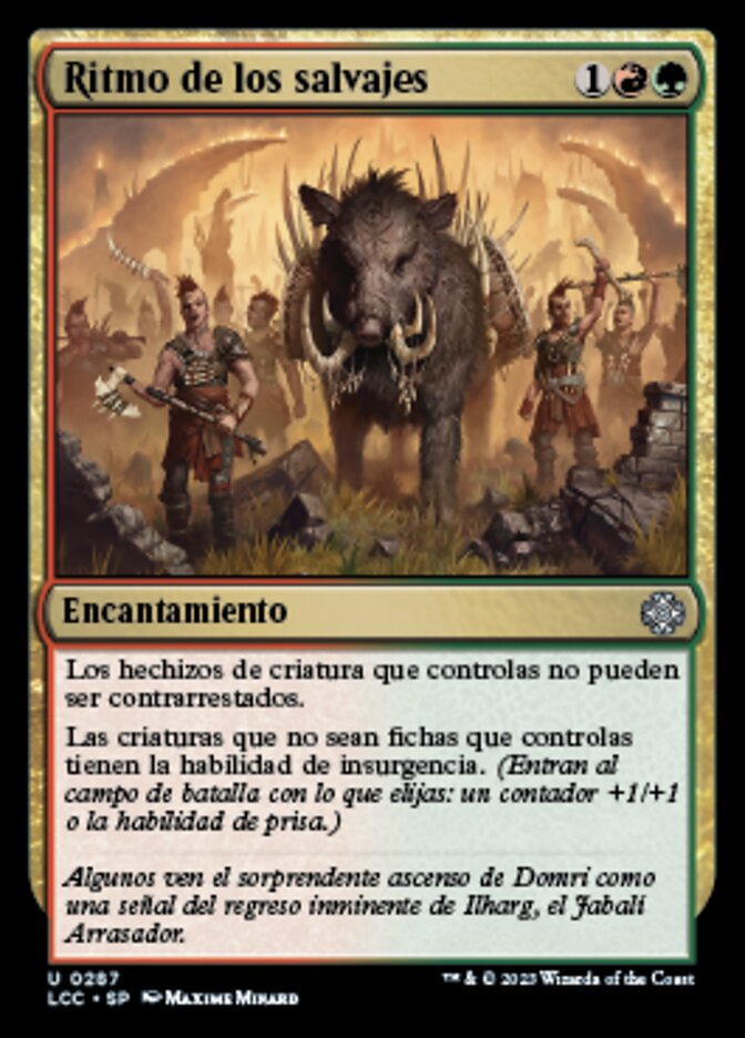Rhythm of the Wild (The Lost Caverns of Ixalan Commander #287)