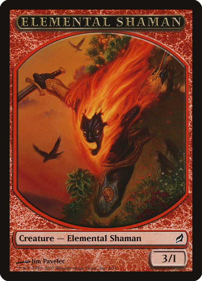 Elemental Shaman (Lorwyn Tokens #6)