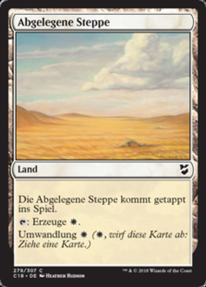 Secluded Steppe (Commander 2018 #279)