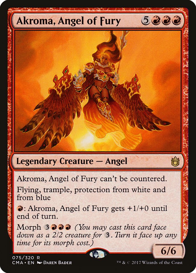 Akroma, Angel of Fury (Commander Anthology #75)