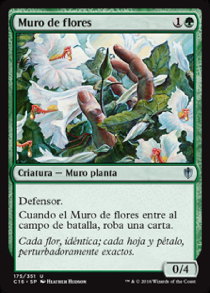 Wall of Blossoms (Commander 2016 #175)