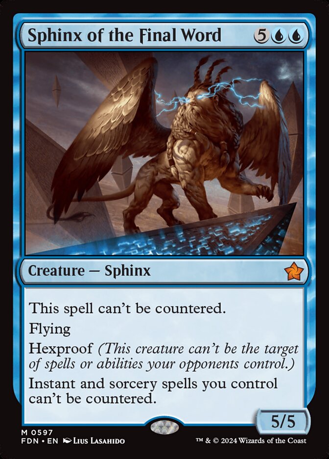 Sphinx of the Final Word (Foundations #597)