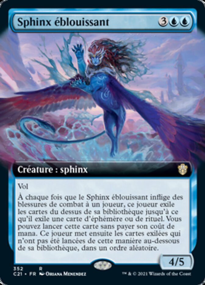 Dazzling Sphinx (Commander 2021 #352)