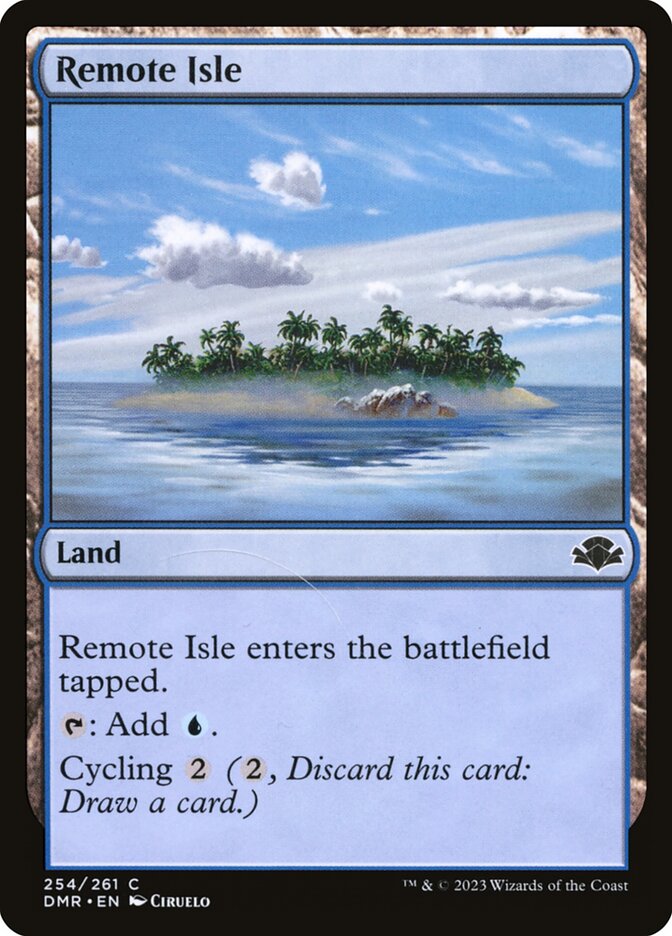 Remote Isle (Dominaria Remastered #254)