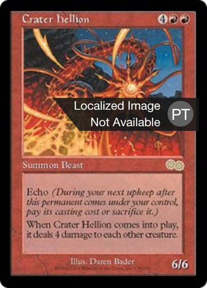 Crater Hellion (Urza's Saga #179)