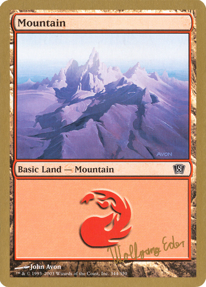 Mountain (World Championship Decks 2003 #we344)