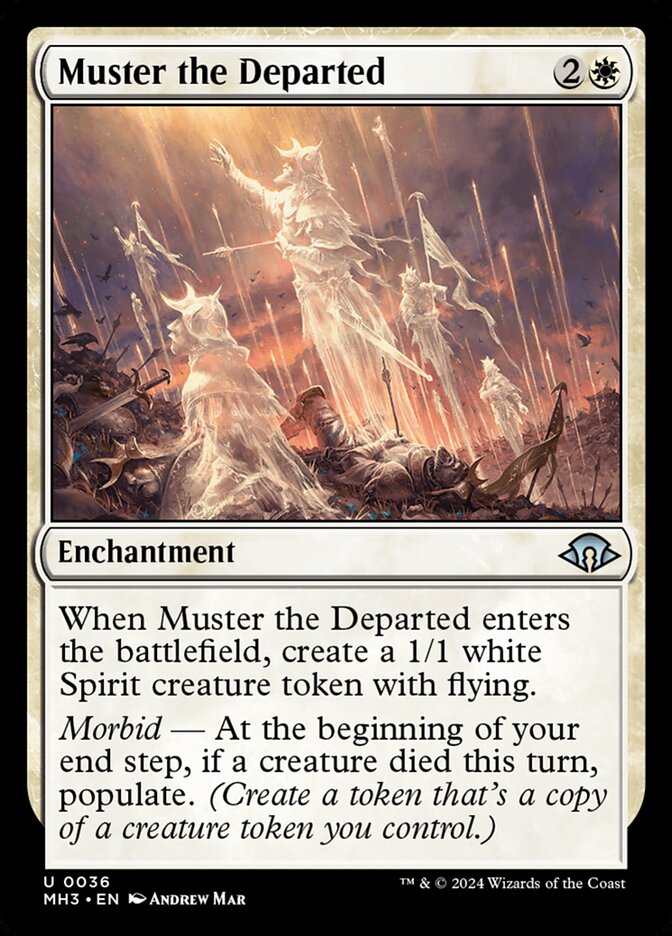 Muster the Departed (Modern Horizons 3 #36)