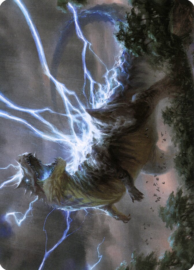 Thrasta, Tempest's Roar // Thrasta, Tempest's Roar (Modern Horizons 2 Art Series #41)